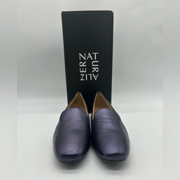 Naturalizer Emiline Flats Inky Navy Leather Loafers Size 7M | NWB - Picture 12 of 12